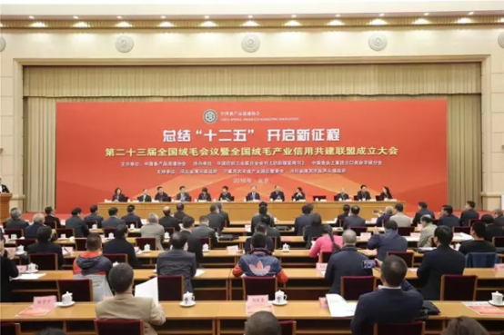 共論新經濟、共謀新發(fā)展 第二十三屆全國絨毛會議暨首屆全國絨毛產業(yè)發(fā)展峰會在京召開