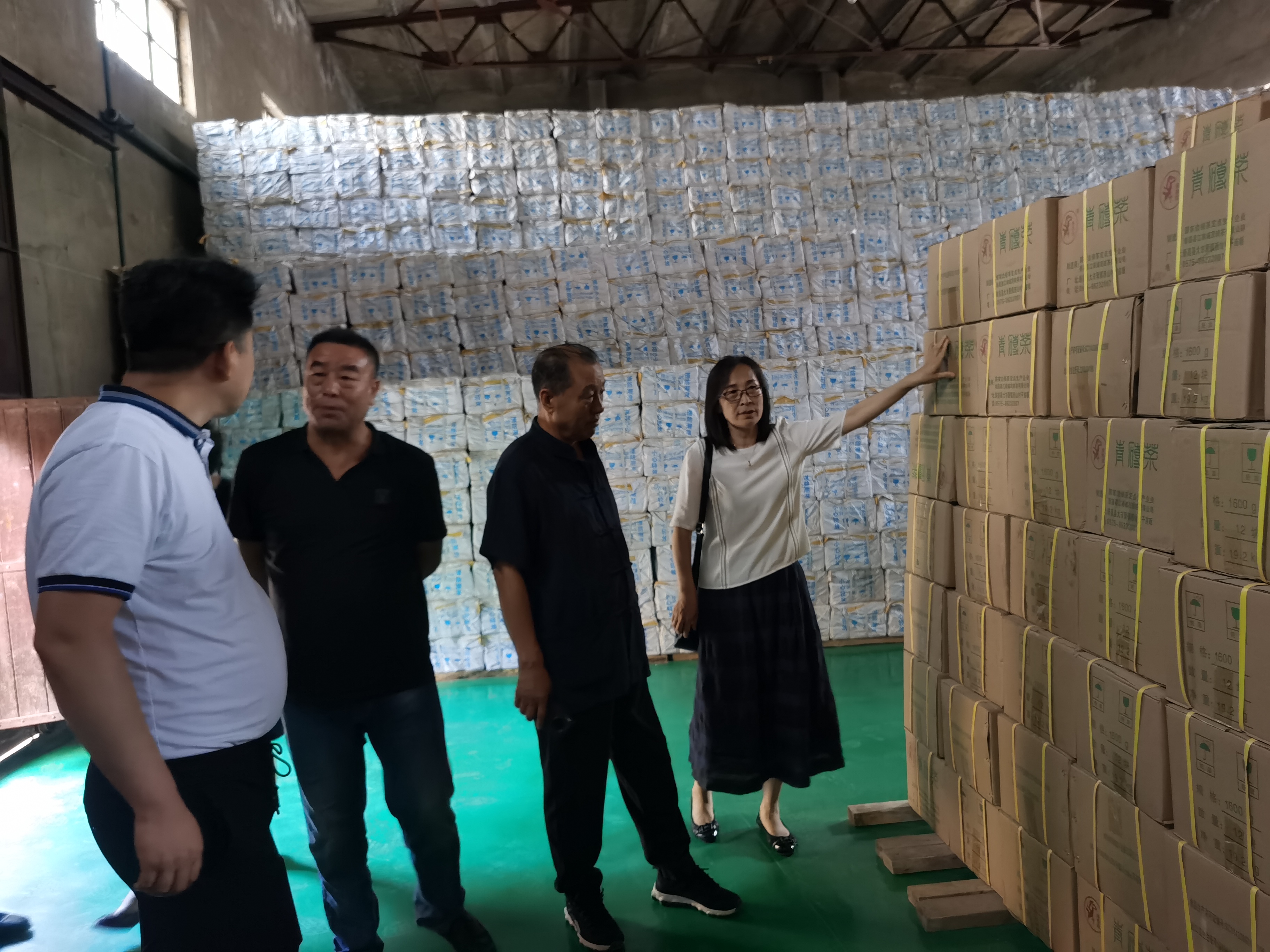 林永亮執(zhí)行會長到呼市部分會員單位走訪調研